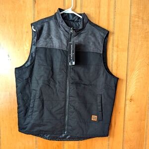 Buffalo outdoor Jacket vest mens color black size L